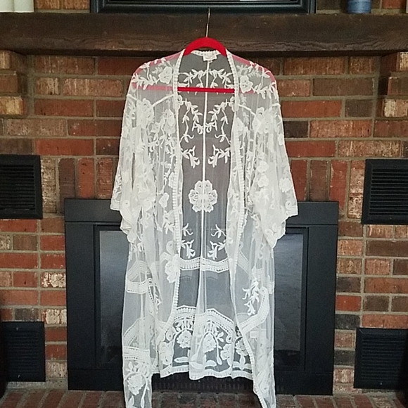 dizzy gal Jackets & Blazers - NWOT DUSTER COVER UP ROBE
